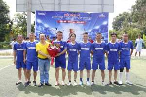 Tân Thành CHEM tổ chức Giải bóng đá “Ngày hội Đoàn kết” phát huy tinh thần thể thao
