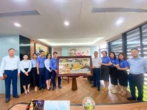 Tổng công ty Vietchem chào đón chuyến thăm chiến lược của Ban Tổng giám đốc Hóa chất Việt Trì