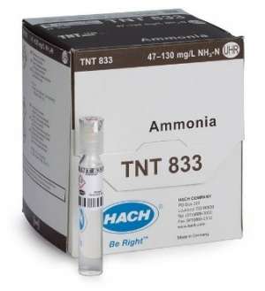 Thuốc thử amoniac TNTplus, UHR (47-130 mg/L NH₃-N), 25 xét nghiệm