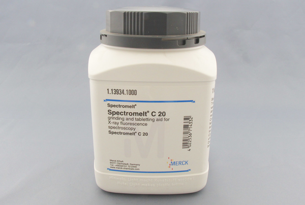 Spectromelt® C 20 grinding and tabletting aid for X-ray fluorescence spectroscopy