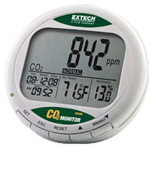 Máy đo lượng khí CO2, nhiệt độ, độ ẩm CO200 Extech