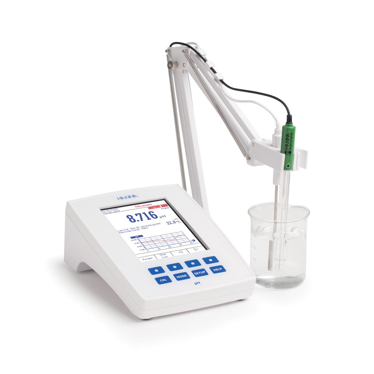 Máy đo pH/ORP để bàn với Cal Check™ HI5221-02 Hanna