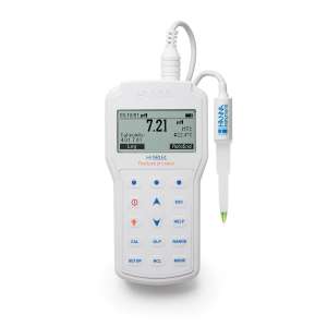Máy đo pH/Nhiệt độ trong các sản phẩm từ sữa HI98161 Hanna