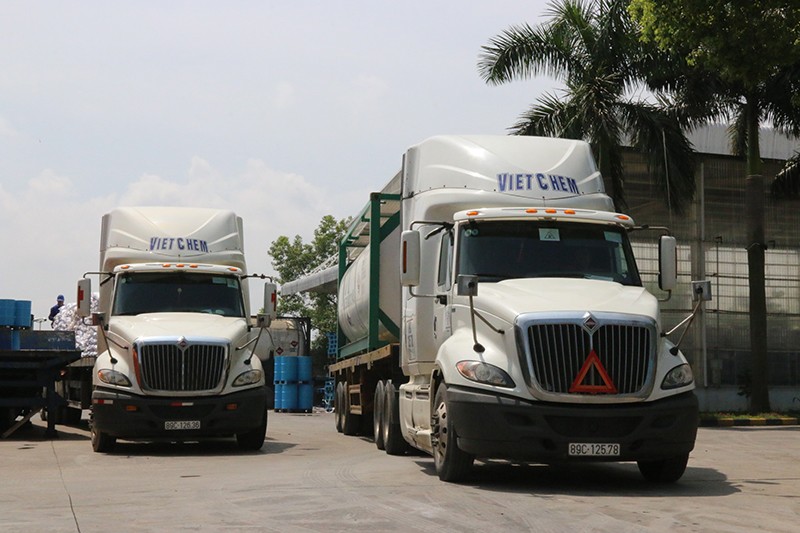Các loại xe tải chuyên dụng vận chuyển hóa chất 