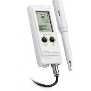 Máy đo pH/EC/TDS/Nhiệt độ chống thấm nước trong thủy canh HI9814