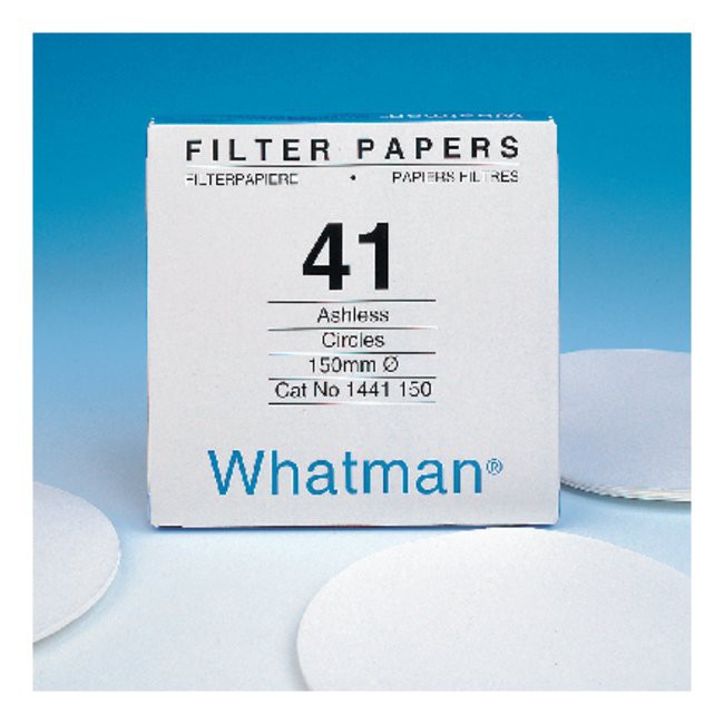 Giấy lọc định lượng 41, nhanh 20-25um, 90mm Whatman