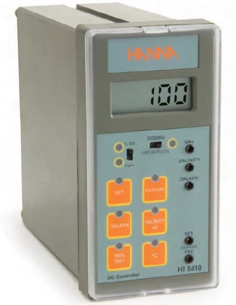 Máy đo và kiểm soát DO (oxy hòa tan) online HI8410 Hanna