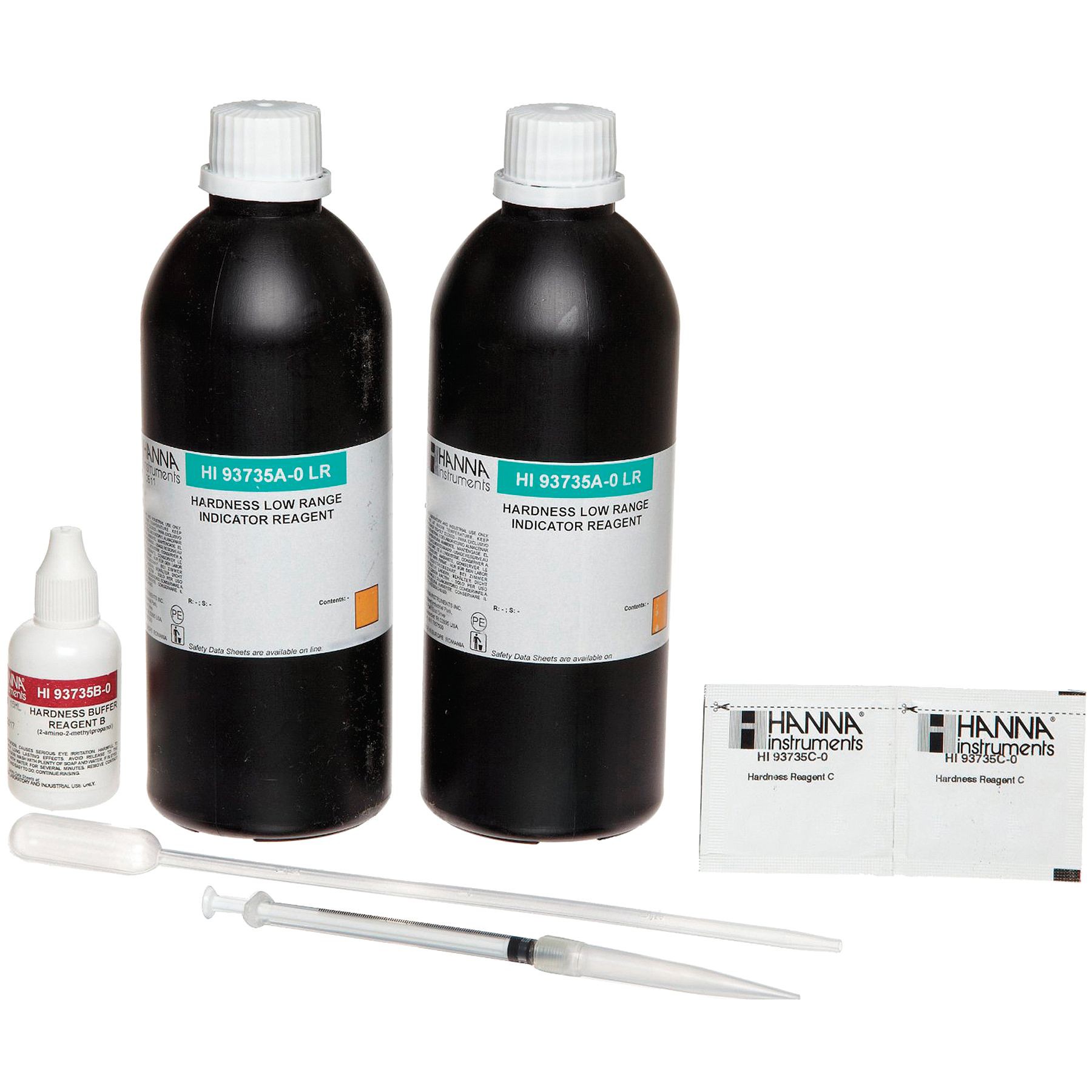 Thuốc thử độ cứng tổng MR 200 - 500 mg/L, 100 lần HI93735-01