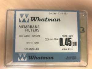 Màng lọc Cenluloz Nitrate, tiệt trùng, 0.45um, 47mm Whatman