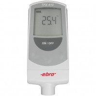 Máy đo nhiệt độ điện tử hiện số với tay cầm và cáp nối TFX 410-1 Ebro – Đức