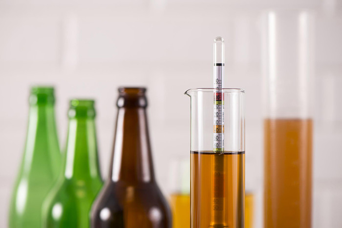 Cồn kế đo nồng độ rượu có vạch chia từ 0 – 1000