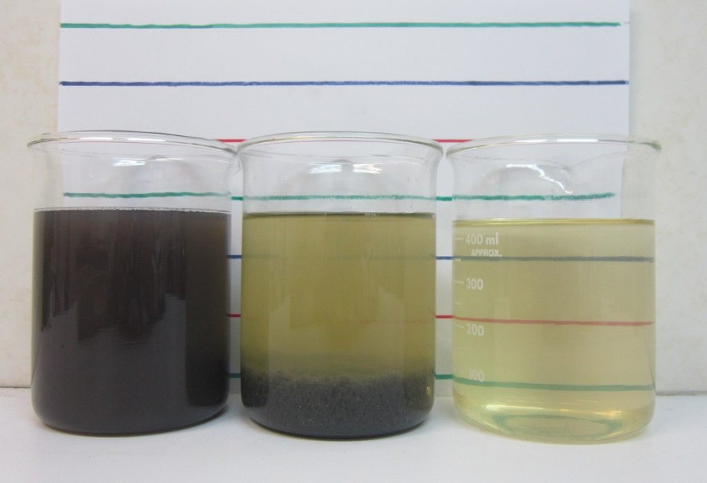 Hóa chất PAC có khả năng keo tụ các cặn lơ lửng trong nước