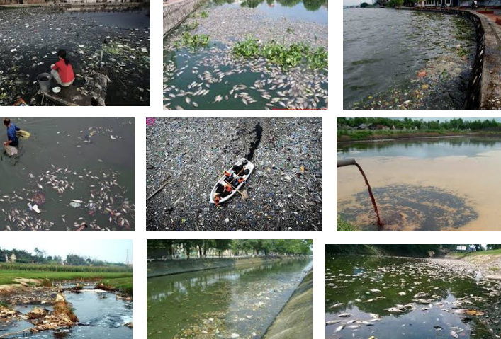 Thác thải ngập tràn mọi nơi khiến hậu quả ô nhiễm nước càng nghiêm trọng