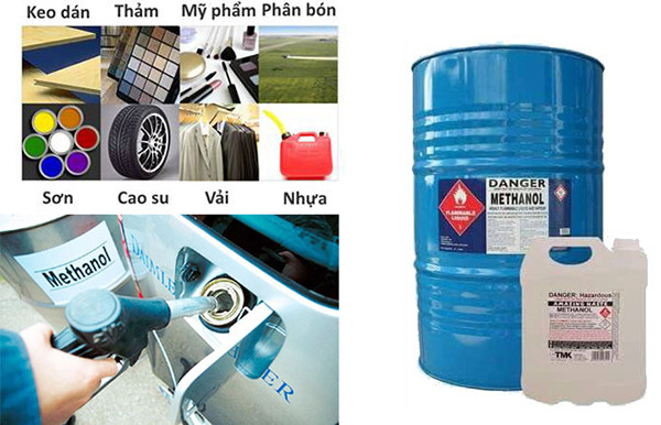 Các ứng dụng của methanol trong công nghiệp và đời sống hàng ngày