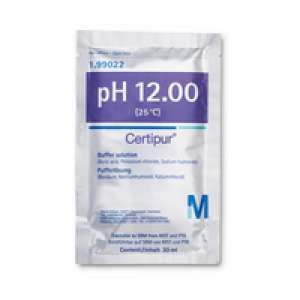 Buffer Solution (di-sodium hydrogen phosphate/sodium hydroxide) traceable to SRM from NIST und PTB pH 12.00 (25°C) Certipur® Merck