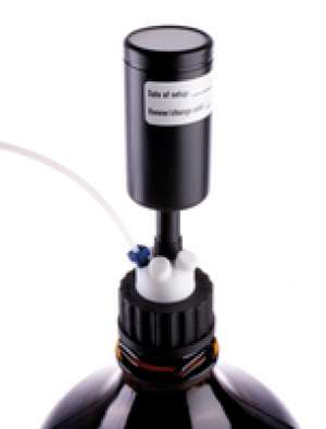 HPLC bottle adapter S40 with 3 tube connections and 1 connection for exhaust air filter, solvents disposal Merck- Đức