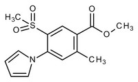 Methyl-2-methyl-5-methylsulfonyl-4-(1-pyrrolyl)benzoate for synthesis
