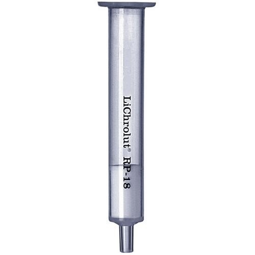 LiChrolut® RP-18 (40 - 63 µm) 500 mg 3 ml standard PP-tubes 50 extraction tubes per package Merck