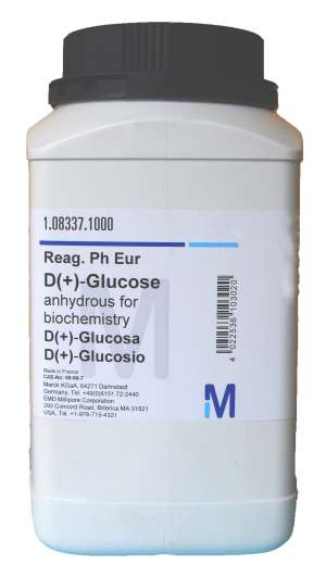 D(+)-Glucose anhydrous for biochemistry Reag. Ph Eur 1kg Merck