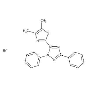 3-(4,5-Dimethyl-2-thiazolyl)-2,5-diphenyl-2H-tetrazolium bromide for biochemistry 10g Merck