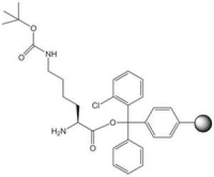 H-Lys(Boc)-2-ClTrt resin 1g Merck
