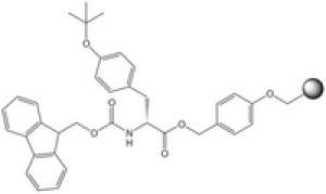 Fmoc-D-Tyr(tBu)-Wang resin (100-200 mesh) Novabiochem® 1g Merck