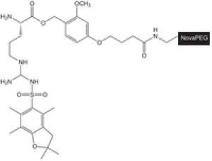 H-Arg(Pbf)-HMPB NovaPEG resin 5g Merck
