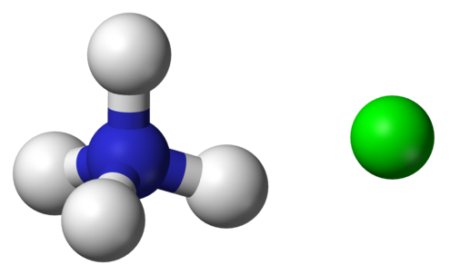 Cấu tạo phân tử Amoni clorua NH4Cl