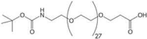 Boc-NH-(PEG)₂₇-COOH (88 atoms) Merck