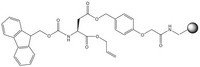 Fmoc-Asp(Wang resin LL)-OAll (100-200 mesh) Novabiochem® 1g Merck