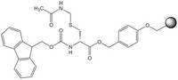 Fmoc-D-Cys(Acm)-Wang resin (100-200 mesh) Novabiochem® 5g Merck