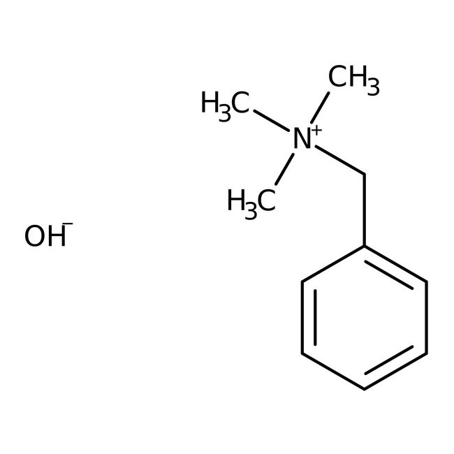 Benzyltrimethylammonium hydroxide, 40 wt% solution in methanol 1 L  Acros