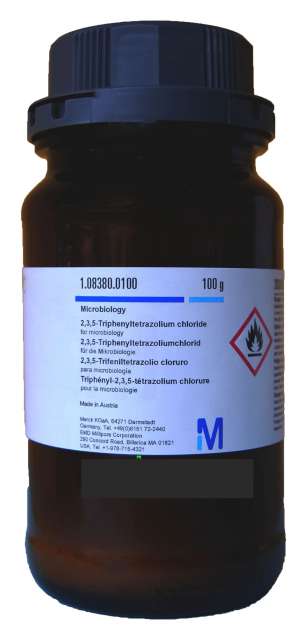 2,3,5-Triphenyltetrazolium chloride for microbiology 100g Merck