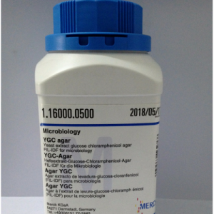 YGC agar Yeast extract glucose chloramphenicol agar FIL-IDF for microbiology 500g merck