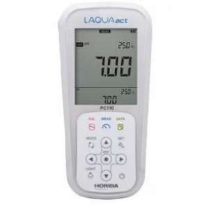 Máy đo pH / ORP / DO cầm tay LAQUAact PD110-K Horiba