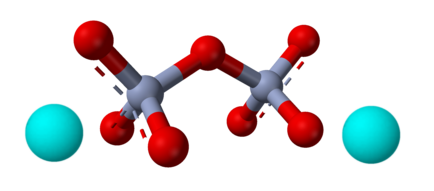Cấu trúc phân tử Kali dicromat K2Cr2O7 