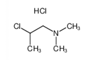2-Dimethylaminoisopropyl chloride hydrochloride, 98.5% 500g Acros