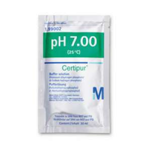 Buffer solution (potassium dihydrogen phosphate/di-sodium hydrogen phosphate), traceable to SRM from NIST and PTB pH 7.00 (25°C) Certipur® Merck