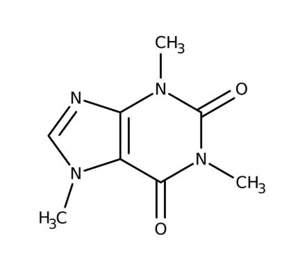 Caffeine, 98.5%, specified according to the req. of USP/BP, 500g, Acros