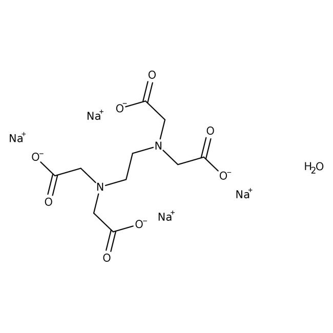 Ethylenediaminetetraacetic acid, tetrasodium salt hydrate, 98%, pure 500g Acros