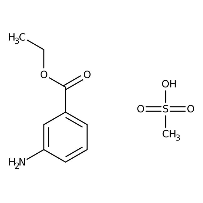Ethyl 3-aminobenzoate, methanesulfonic acid salt, 98%, 250g Acros