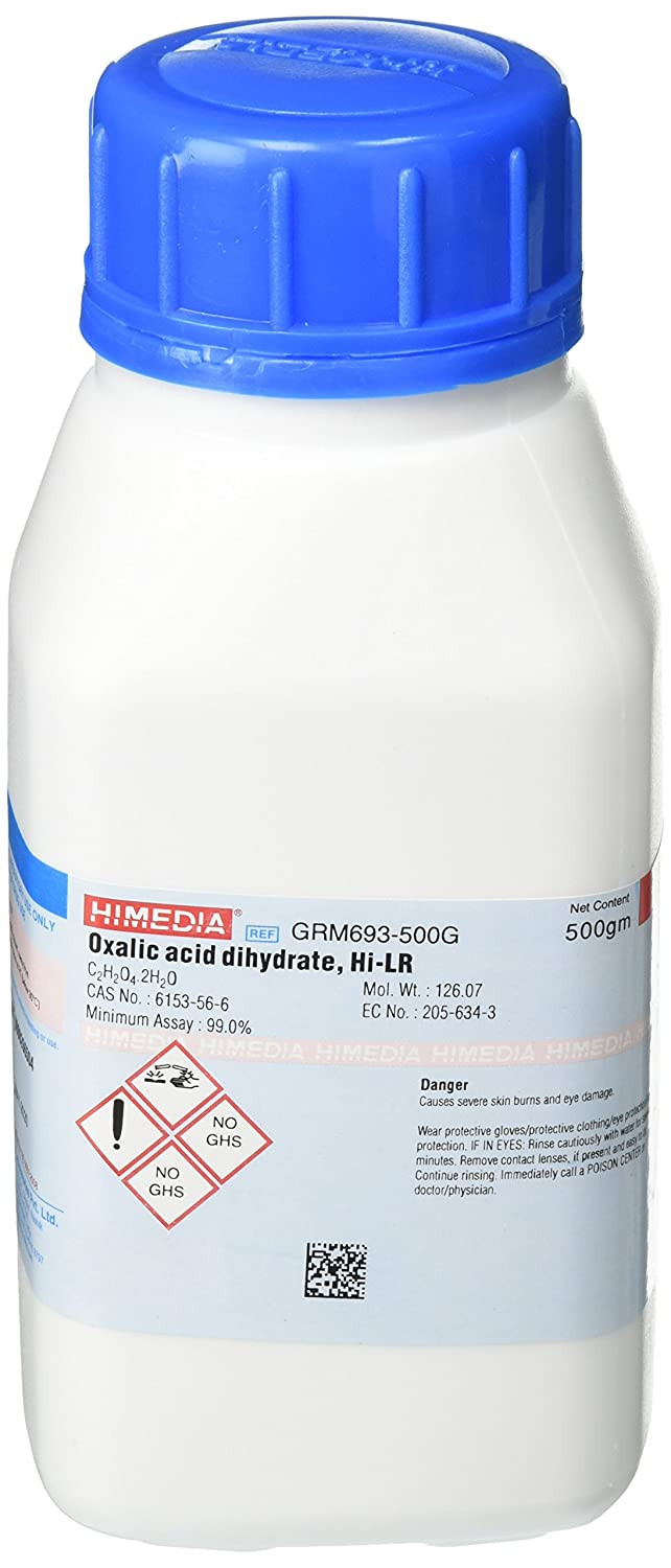 Oxalic acid dihydrate, Purified GRM693-500G Himedia