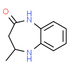 4-Methyl-1,3,4,5-tetrahydro-2H-1,5-benzodiazepin-2-one, 97% 10g Maybridge