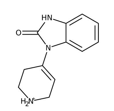 1,3-Dihydro-1-(1,2,3,6-tetrahydro-4-pyridinyl)-2H-benzimidazole-2-one, 97% 5g Acros