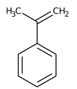 alpha-Methylstyrene 99% stabilized 1kg Acros