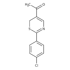 1-[2-(4-chlorophenyl)-6H-1,3-thiazin-5-yl]ethan-1-one, 97% 1g Maybridge