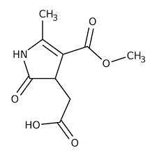 2-[4-(Methoxycarbonyl)-5-methyl-2-oxo-2,3-dihydro-1H-pyrrol-3-yl]acetic acid, 97% 10g Maybridge