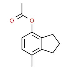 7-Methyl-2,3-dihydro-1H-inden-4-yl acetate, 97% 1g Maybridge