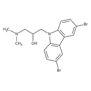 1-(3,6-Dibromo-9H-carbazol-9-yl)-3-(dimethylamino)propan-2-ol, 97% 1g Maybridge