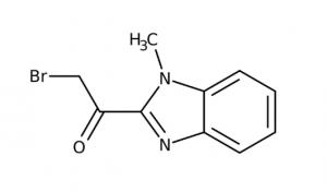2-Bromo-1-(1-methyl-1H-benzimidazol-2-yl)-1-ethanone, 95% 250mg Maybridge
